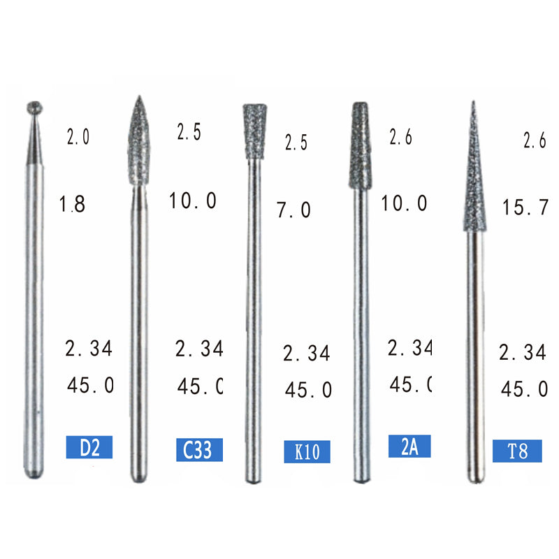 Oralsply HP Dental Diamond Burs