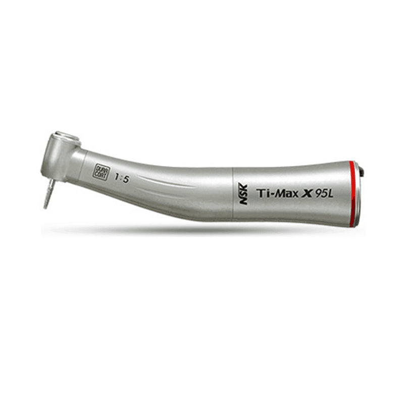US Dental 1:5 Increasing Speed Contra Angle LED Handpiece - Fits NSK Electric Motors, Ceramic Bearings, 200,000 RPM