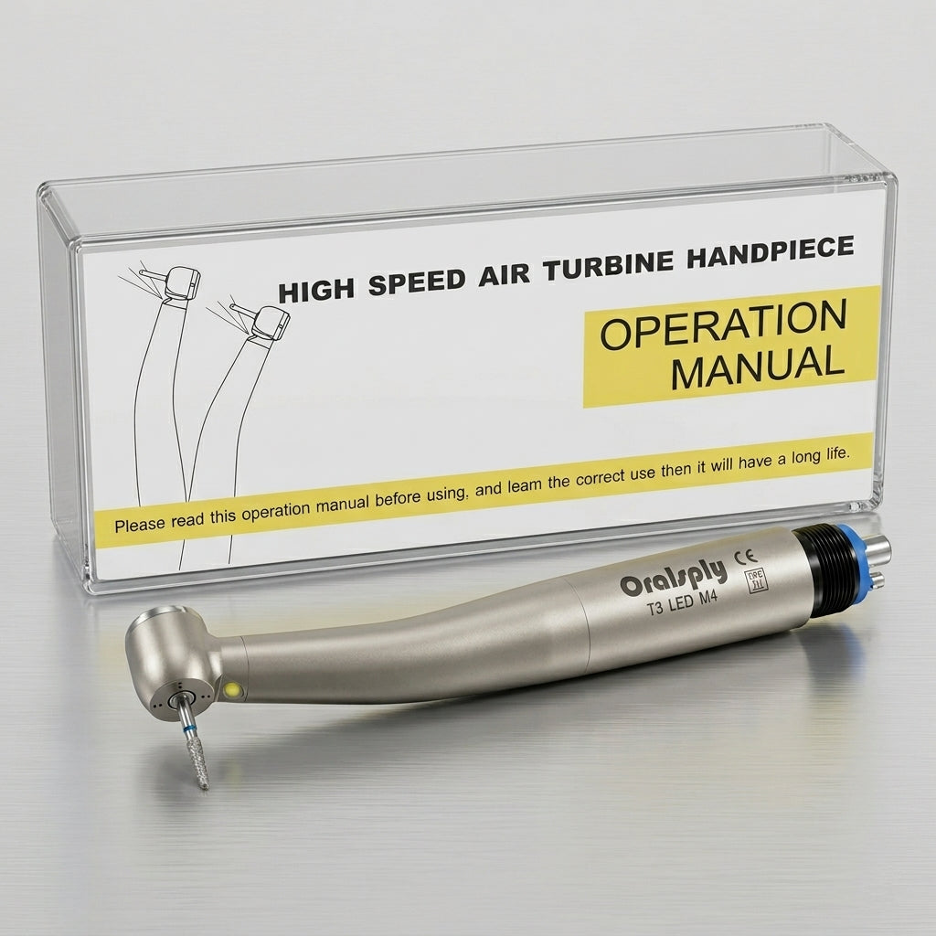 Oralsply T3 LED M4/B2 High Speed Air Turbine