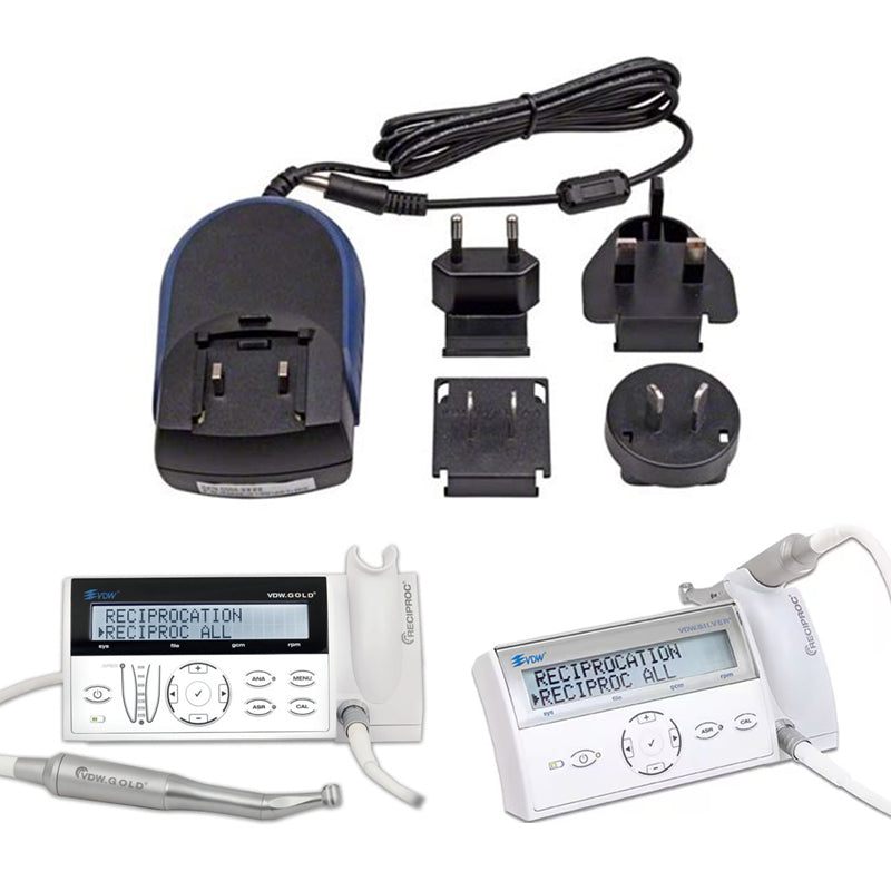 US/EU/AU/UK Charger for VDW RECIPROC GOLD/SILVER