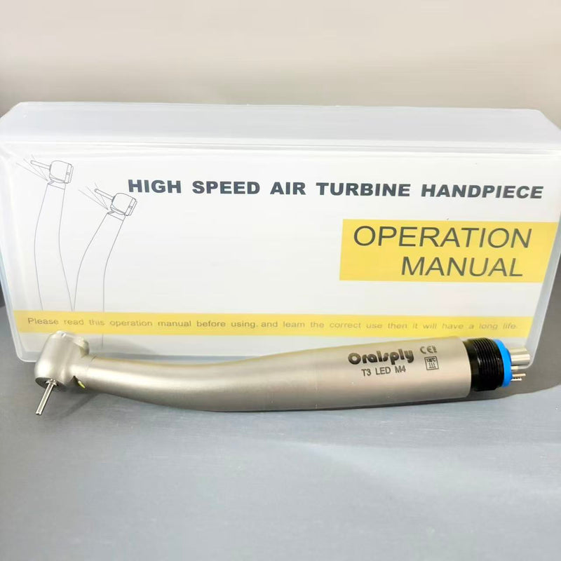 Oralsply T3 LED M4/B2 High Speed Air Turbine
