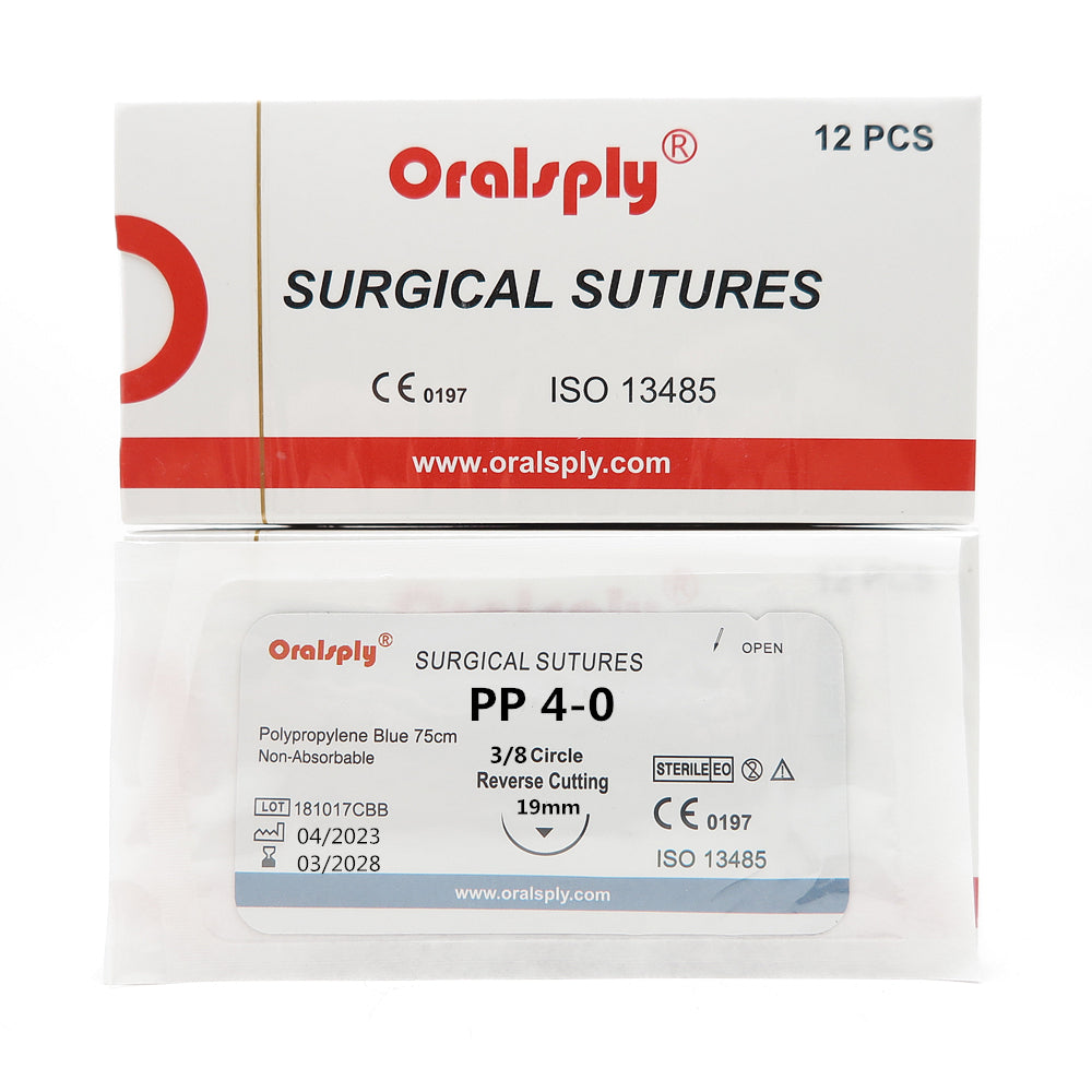 Oralsply Surgical Sutures Prolene / PP 4-0