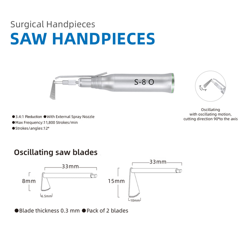 Dental Surgical Saw Handpiece