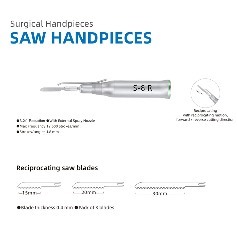 Dental Surgical Saw Handpiece