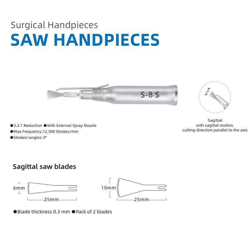 Dental Surgical Saw Handpiece