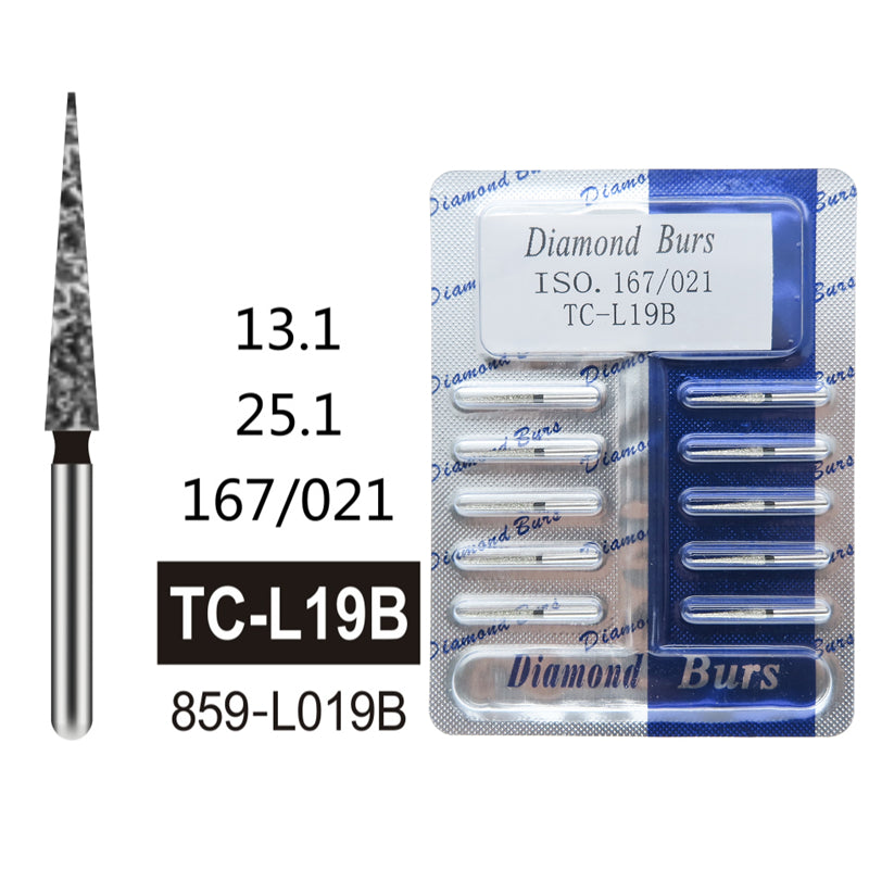 Oralsply FG High Quality Dental Diamond Burs 100 PCS