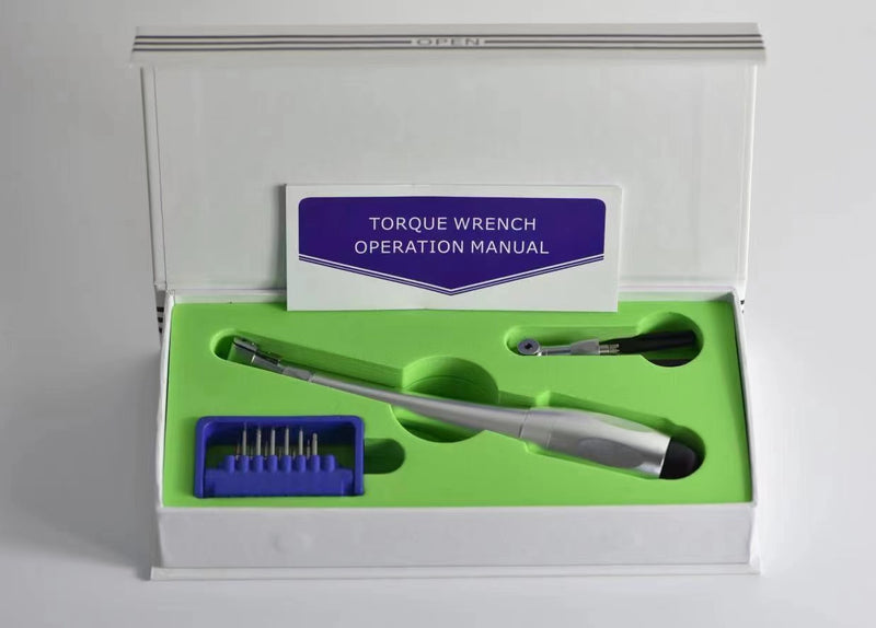 Dental Implant Torque Wrench With Drivers Control Set
