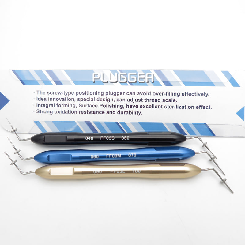 Set of 3 Dental Pluggers