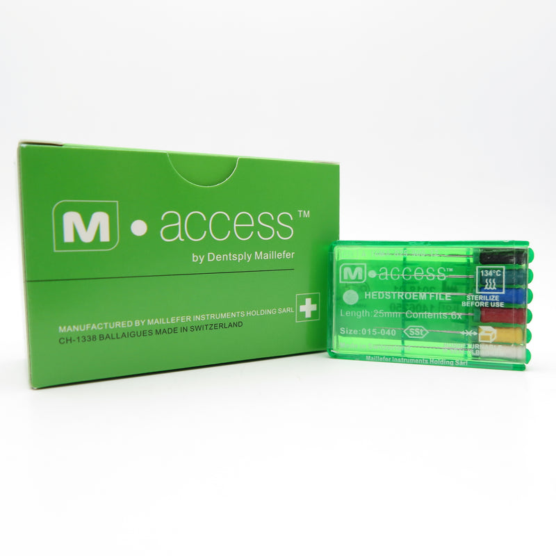 Dentsply Maillefer M access HEDSTROEM FILE 1 Box of 12 Packs